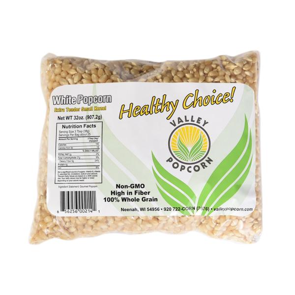 2 lb Bag White Popcorn Seeds - 12 Count - Image 2